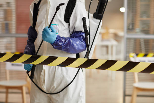 Professional Biohazard technician working in Beasley, TX